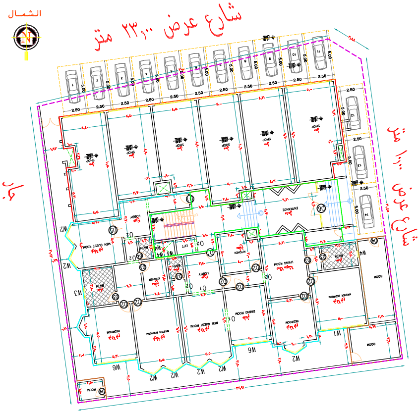 HMMAR architectural plan — Ground Floor
